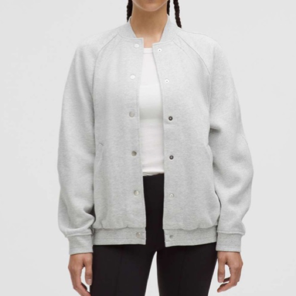 Lululemon Scuba Oversized Collegiate Jacket S/M